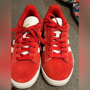 Adidas Platform Gazelle Red EUC
